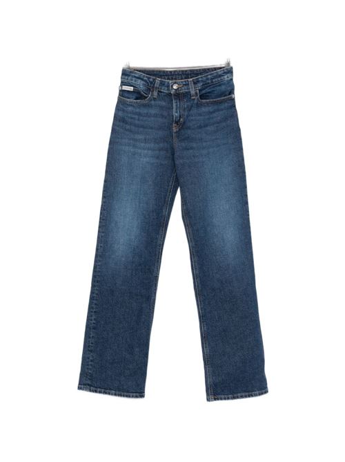 Jeans bambina Calvin Klein blu scuro Calvin Klein Kids | IG0IG027101BJ